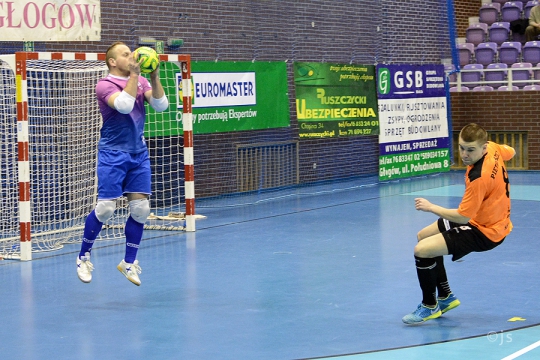 21.02.2014 Futsal Ekstraklasa EUROMASTER Chrobry Głogów - AZS UG Gdańsk II połowa